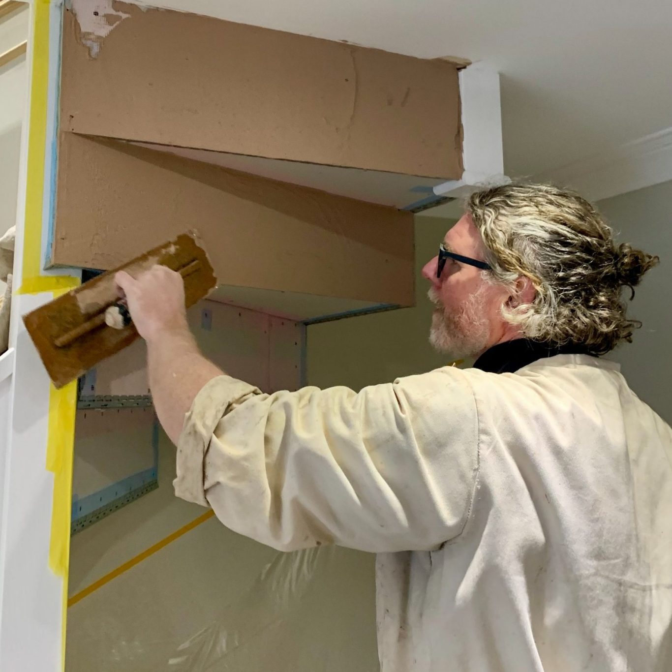 Expert Plastering In Sidcup Kent McGrath Plastering at work in Sidcup Kent